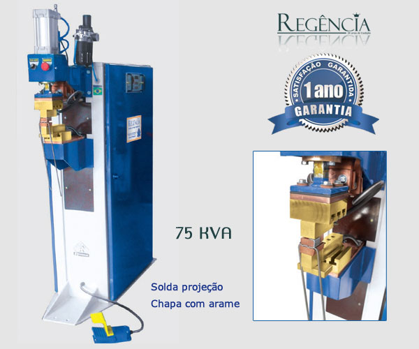 Solda Projeção Chapa com Arame